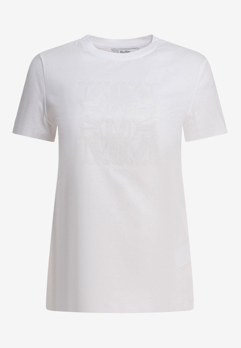 Max Mara Giovane MaxMarabesque Jersey T-shirt White 2511941042600GIOVANE011_80548