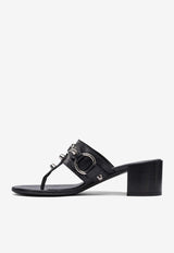 Balenciaga City 50 Nappa Leather Sandals Black 828013WAD4Y1080_80614