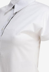 Buttoned Polo Top