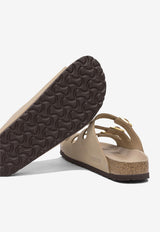 Birkenstock Florida Nubuck Leather Sandals Sand 1029480SANDCASTLE_80624