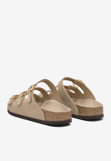 Birkenstock Florida Nubuck Leather Sandals Sand 1029480SANDCASTLE_80624