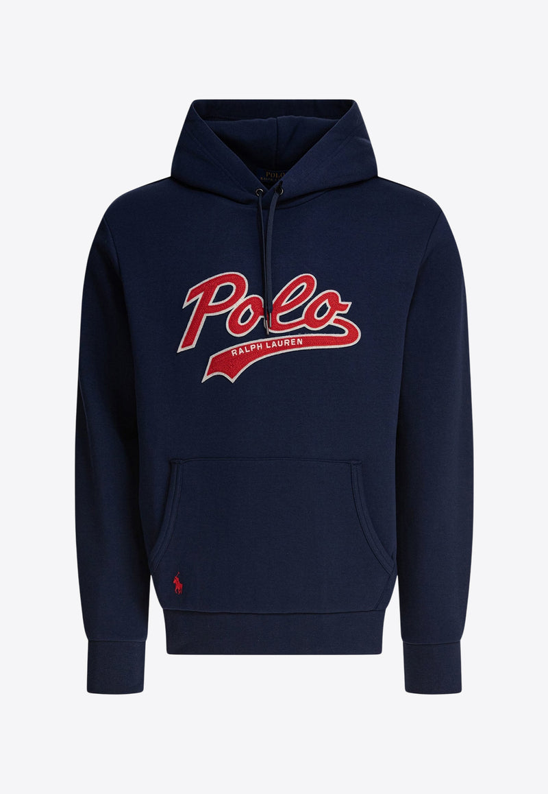 Polo Ralph Lauren Logo Patch Hooded Sweatshirt Blue 710964476001CRUISE NAVY_80660