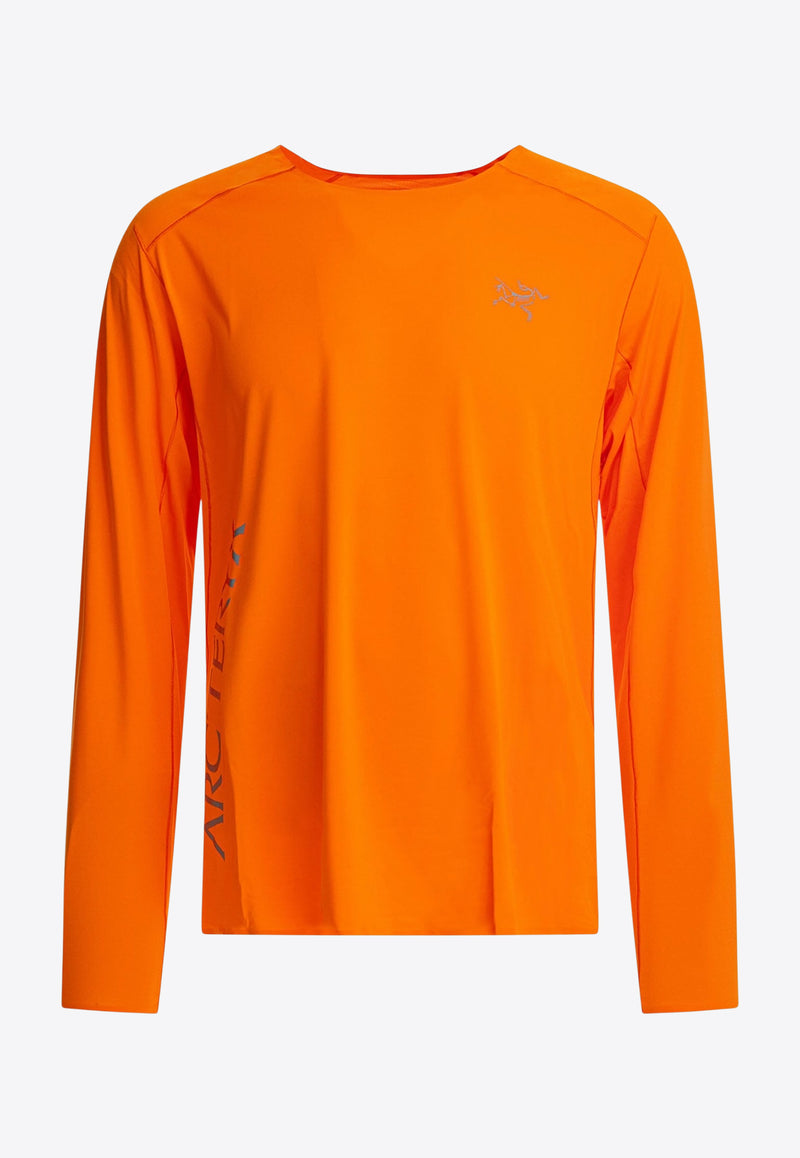 Arc'teryx Norvan Downword Logo Short-Sleeved T-shirt Orange X000009722NORVAN DW LOGOVERVE_80742