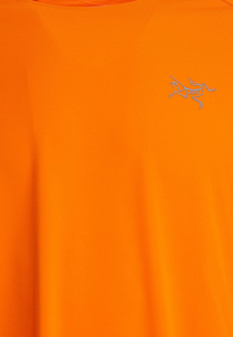 Arc'teryx Norvan Downword Logo Short-Sleeved T-shirt Orange X000009722NORVAN DW LOGOVERVE_80742