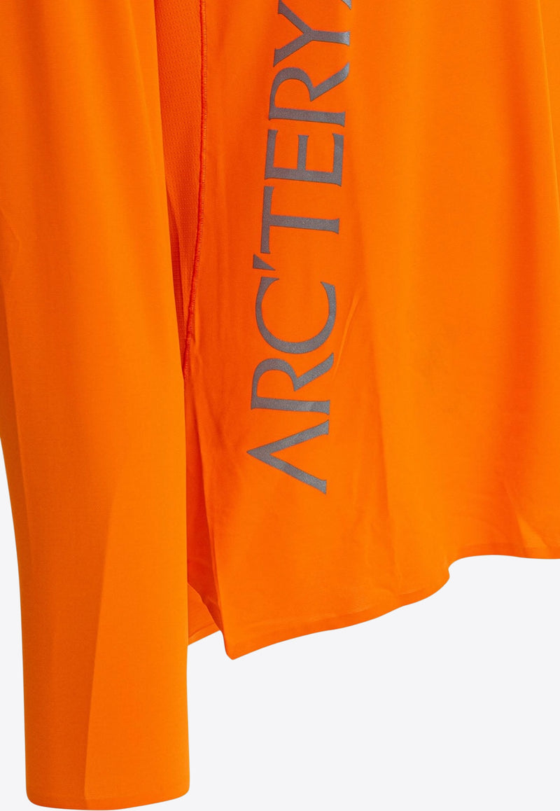 Arc'teryx Norvan Downword Logo Short-Sleeved T-shirt Orange X000009722NORVAN DW LOGOVERVE_80742