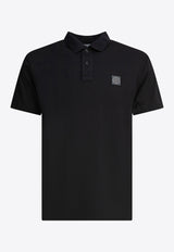 Stone Island Compass Patch Polo T-shirt Black 2200205S0057V0029_80775