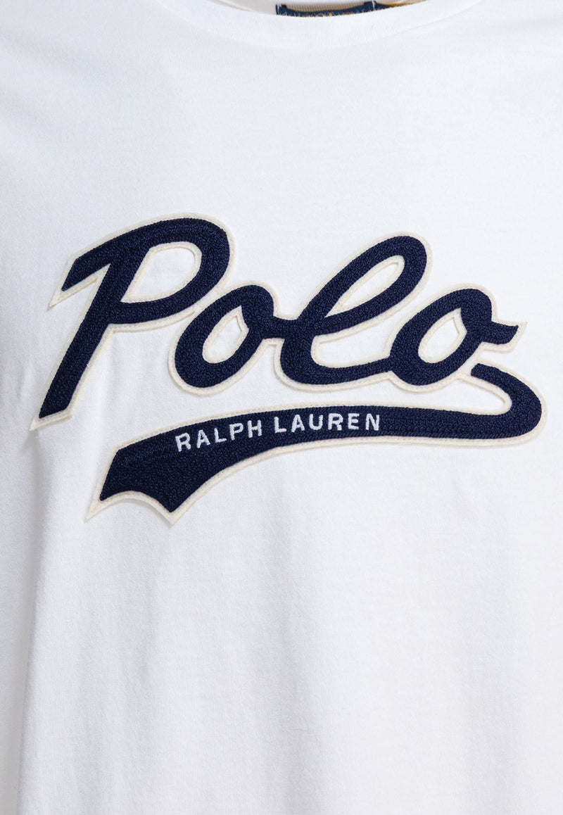 Polo Ralph Lauren Logo Patch T-shirt White 710964477001WHITE_80801