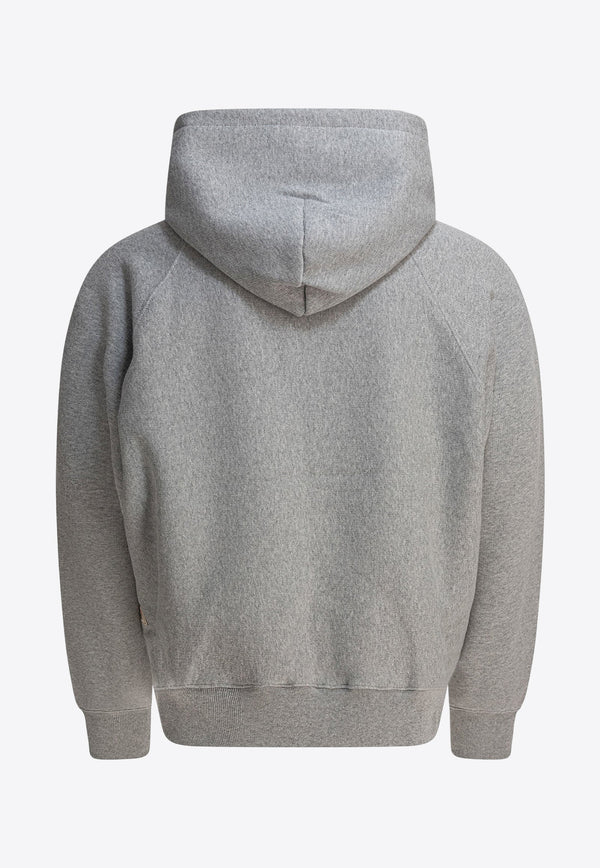 Stüssy Essential Zip-Up Sweatshirt Gray 1185710009 GREY HEATHER_80816