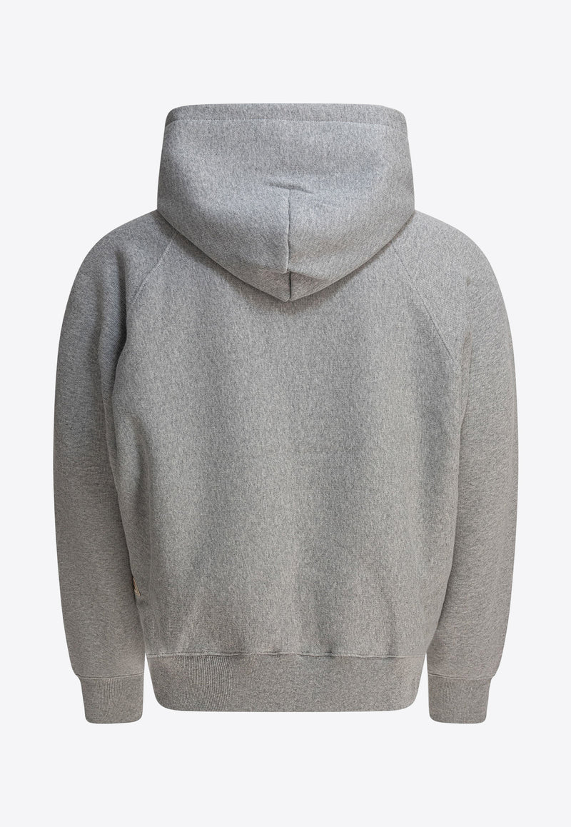 Stüssy Essential Zip-Up Sweatshirt Gray 1185710009 GREY HEATHER_80816