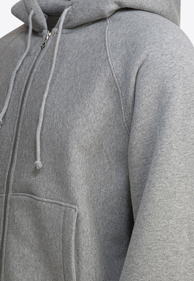 Stüssy Essential Zip-Up Sweatshirt Gray 1185710009 GREY HEATHER_80816