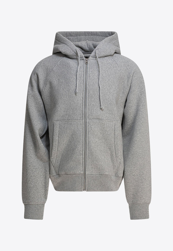 Stüssy Essential Zip-Up Sweatshirt Gray 1185710009 GREY HEATHER_80816