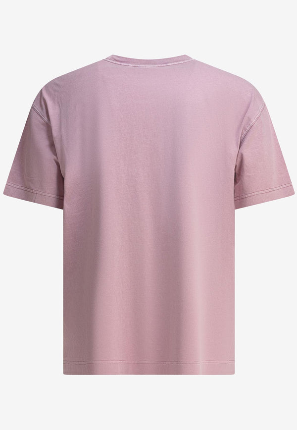 Carhartt Wip Nelson Logo Patch T-shirt Lilac I0299492P8.GD_80847