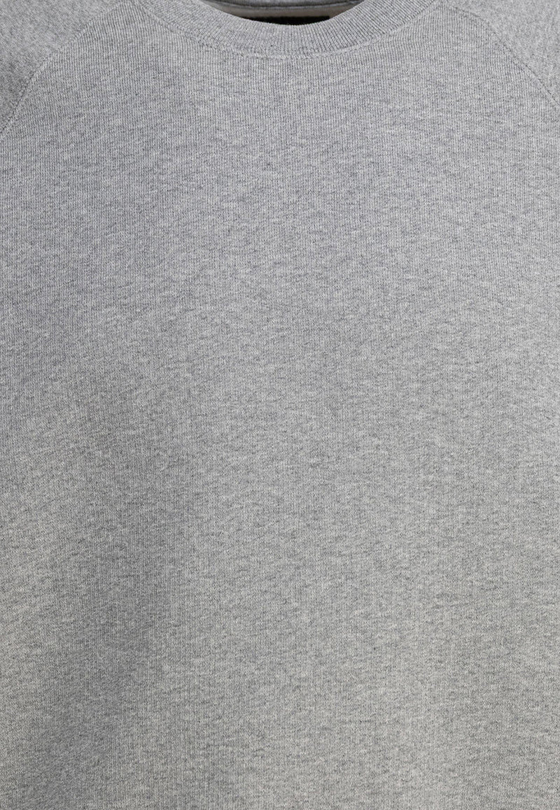 Stüssy Basic Crewneck Sweatshirt Gray 1185700009 GREY HEATHER_80882