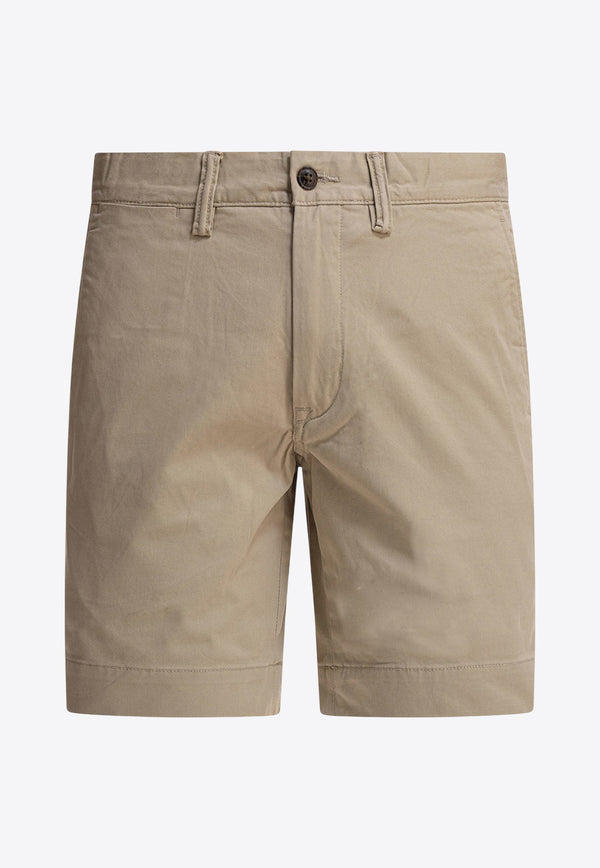 Polo Ralph Lauren Logo Patch Bermuda Shorts Beige 710799213013KHAKI TAN_80113