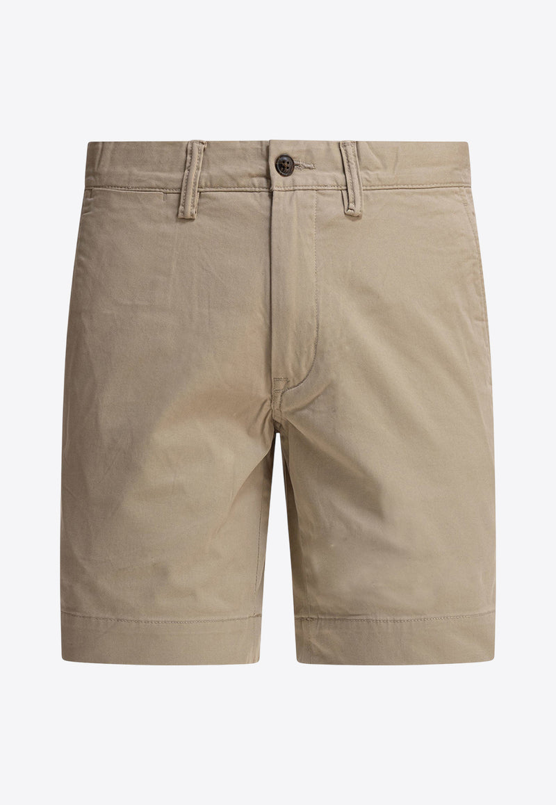 Polo Ralph Lauren Logo Patch Bermuda Shorts Beige 710799213013KHAKI TAN_80113