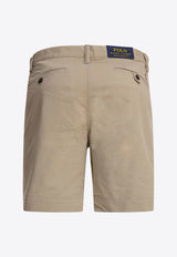Polo Ralph Lauren Logo Patch Bermuda Shorts Beige 710799213013KHAKI TAN_80113