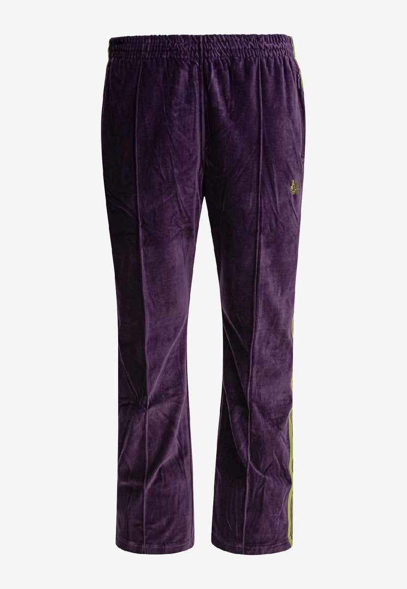 Needles Boot-Cut Velvet Pants Purple QV322A-PURPLE_80870