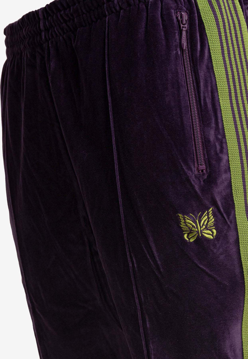 Needles Boot-Cut Velvet Pants Purple QV322A-PURPLE_80870