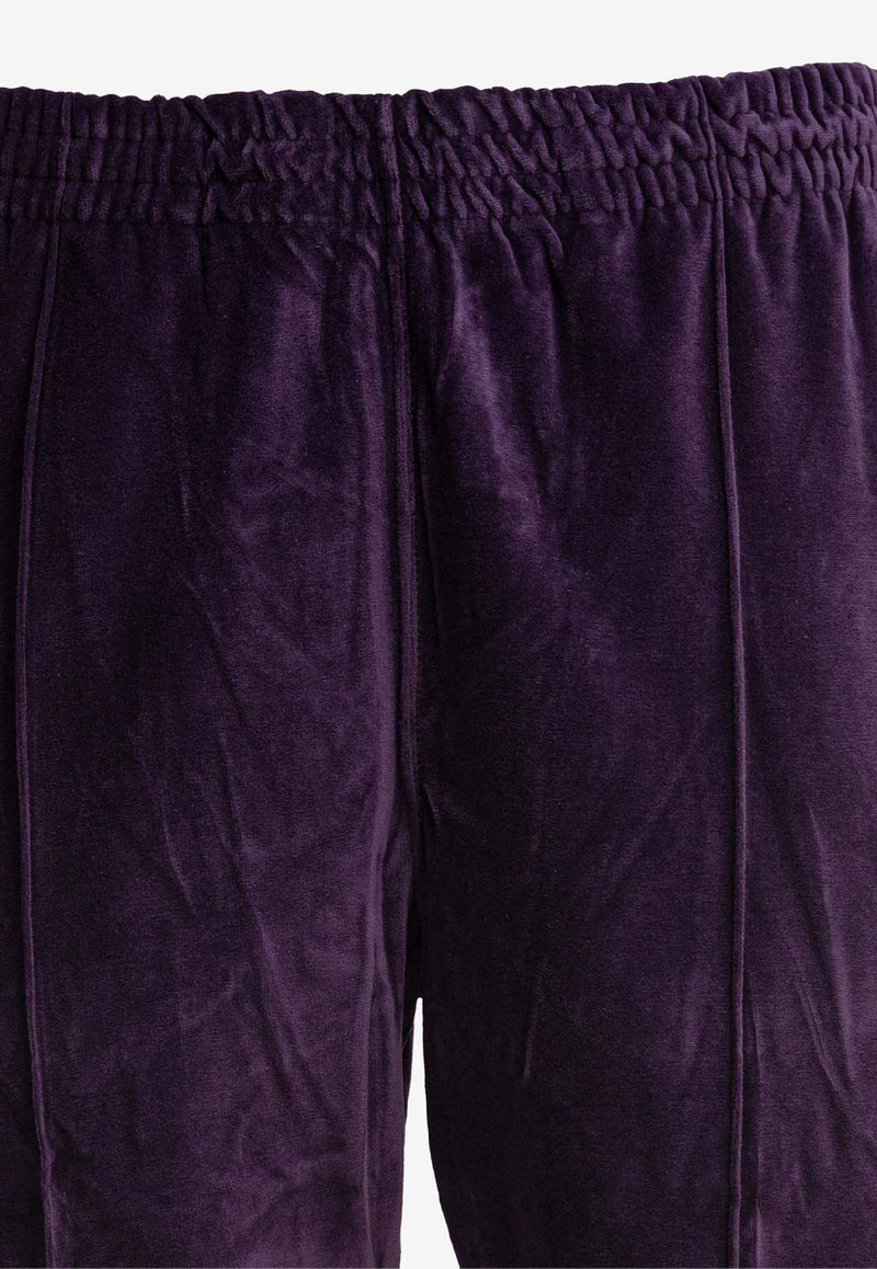 Needles Boot-Cut Velvet Pants Purple QV322A-PURPLE_80870