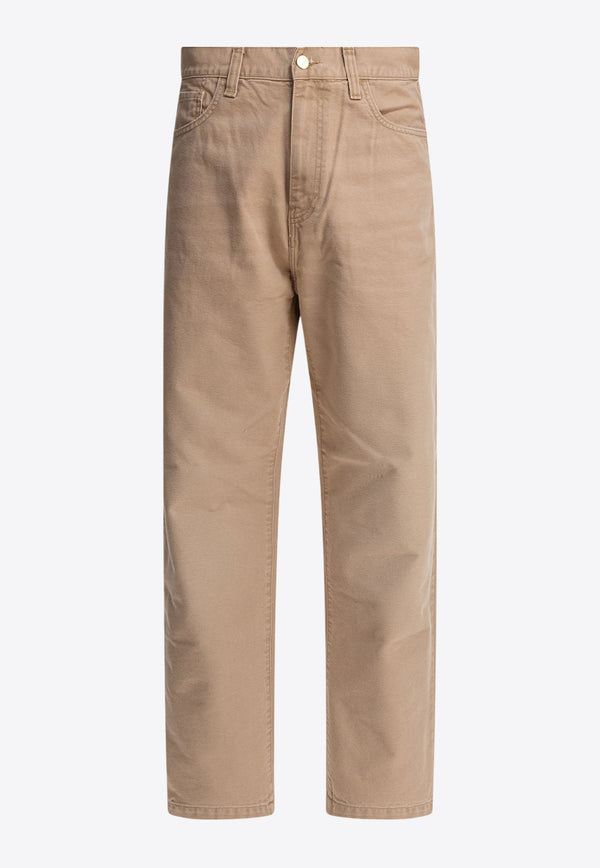 Carhartt Wip Brandon Straight-Leg Jeans Beige I03431807E.4O_80881