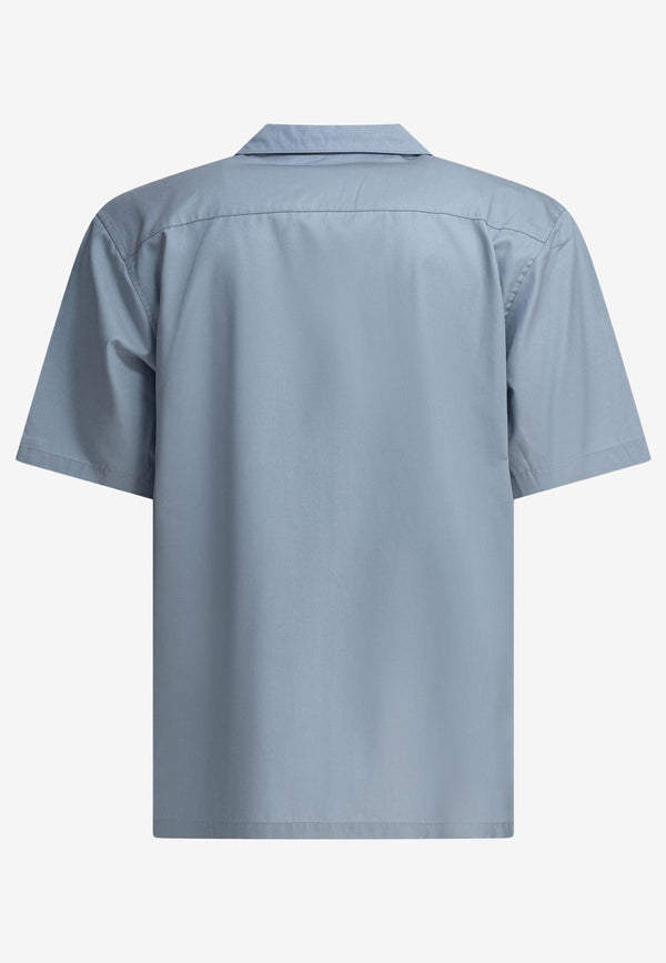 Carhartt Wip Delray Short-Sleeved Shirt  Light Blue I0314650RO.XX_80893