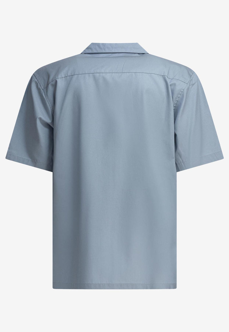 Carhartt Wip Delray Short-Sleeved Shirt  Light Blue I0314650RO.XX_80893