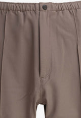 Needles Boot-Cut Straight-Leg Pants Beige QV199A-TAUPE_80902