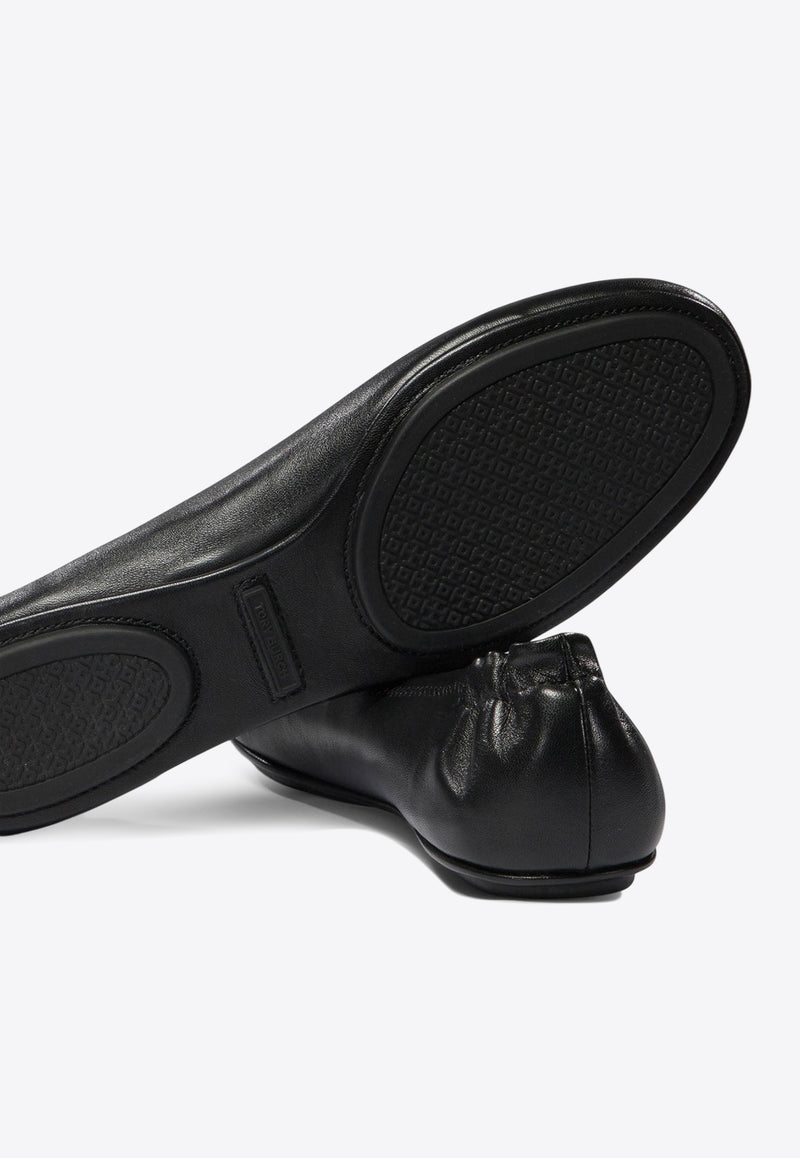 Tory Burch Minnie Travel Ballet Flats Black 50393013_80891