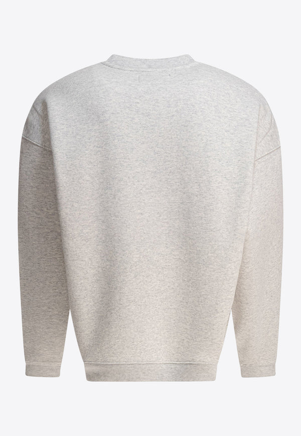 Stüssy STU Hooded Sweatshirt Gray 1185770062 ASH HEATHER_80907