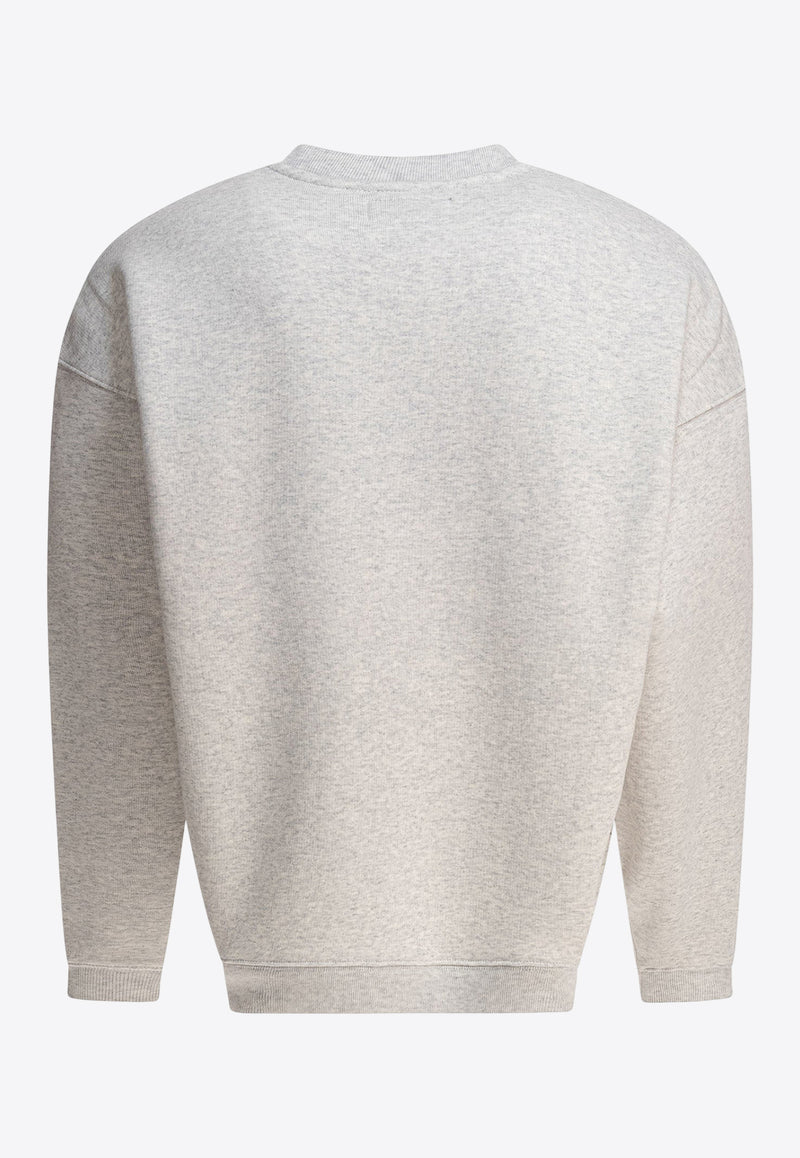 Stüssy STU Hooded Sweatshirt Gray 1185770062 ASH HEATHER_80907