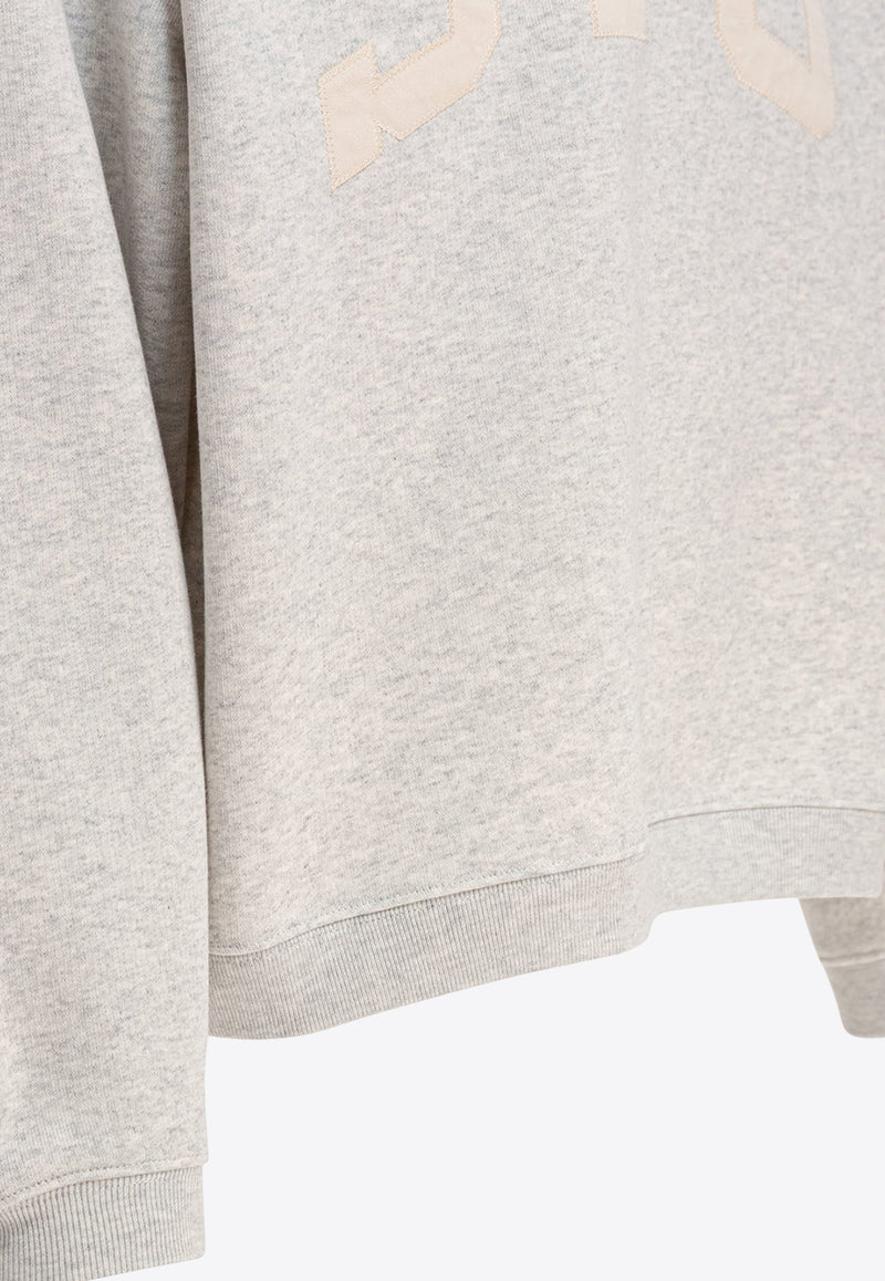 Stüssy STU Hooded Sweatshirt Gray 1185770062 ASH HEATHER_80907