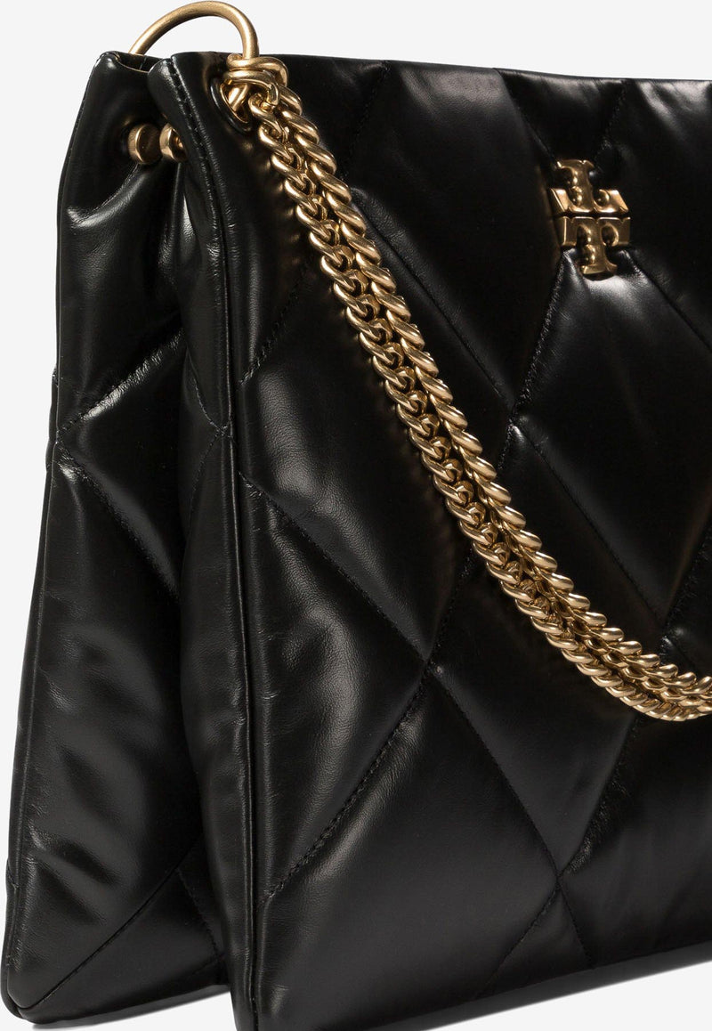 Tory Burch Large Kira Diamond Quilt Shoulder Bag Black 155235001_80920