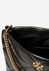Tory Burch Large Kira Diamond Quilt Shoulder Bag Black 155235001_80920