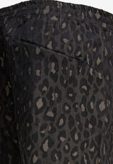 Needles Leopard Bermuda Shorts  Brown QV247B-LEOPARD_80940