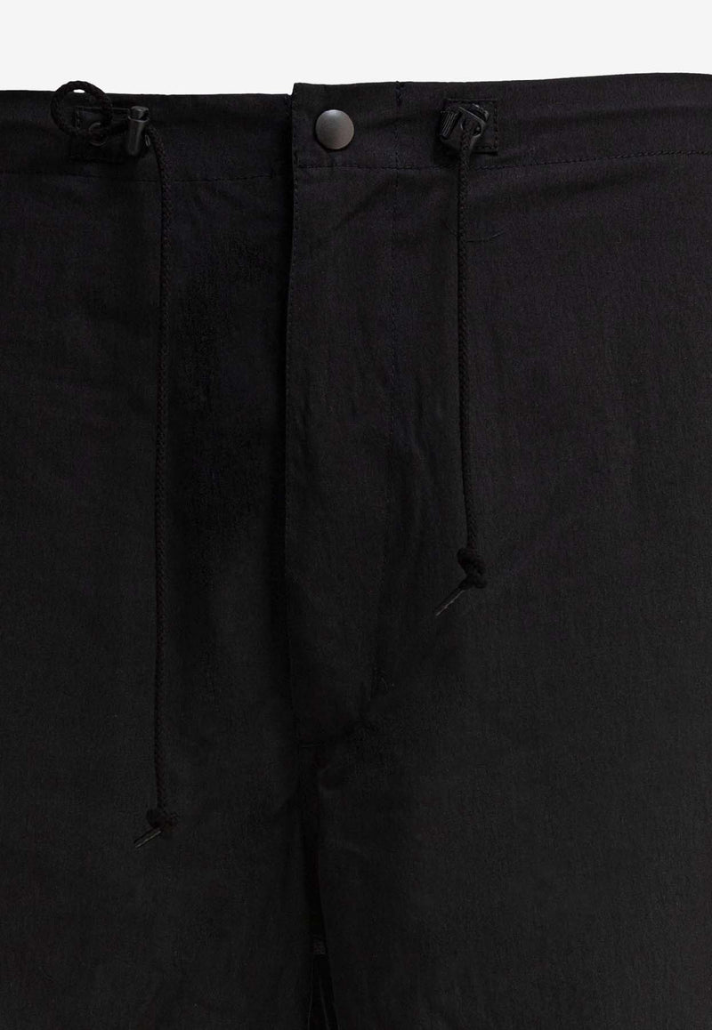 Needles Straight-Leg Cargo Pants Black QV141B-BLACK_80954