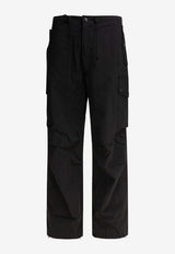 Needles Straight-Leg Cargo Pants Black QV141B-BLACK_80954