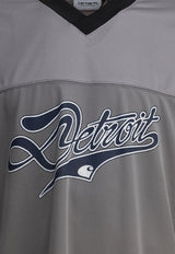 Carhartt Wip Detroit Mesh Long-Sleeved T-shirt Gray I03462032K.XX_80990