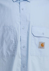 Carhartt Wip Irwin Oversized Shirt Light Blue I0345302P5.XX_81001