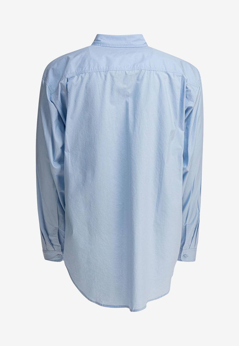 Carhartt Wip Irwin Oversized Shirt Light Blue I0345302P5.XX_81001