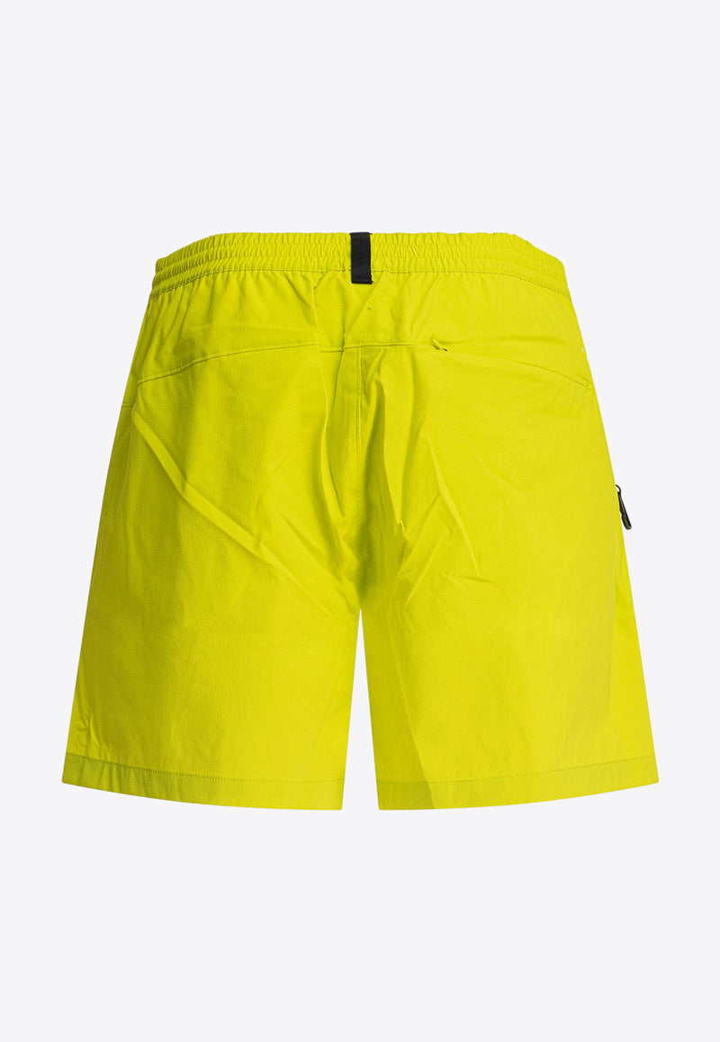 The North Face Logo Embroidered Swim Shorts Citrus NF0A8B5TJE31_81103