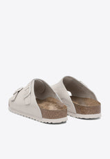 Birkenstock Zurich Suede Leather Slides Cream 1025008ANTIQUE WHITE_81117