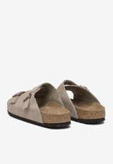 Birkenstock Zürich Suede Flat Sandals Taupe 050463TAUPE_81123