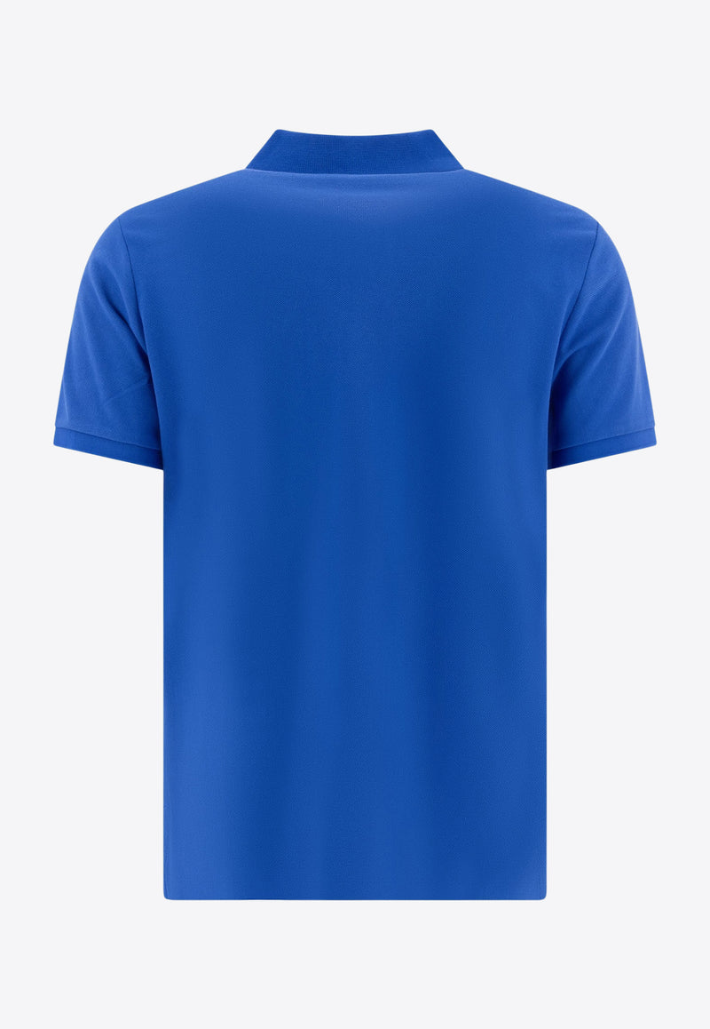 Polo Ralph Lauren Logo Pique Polo T-shirt Royal Blue 710782592011NEW IRIS BLUE/C2427_81141