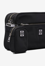 Tory Burch Virginia Logo Plaque Crossbody Bag Black 169166001_81158