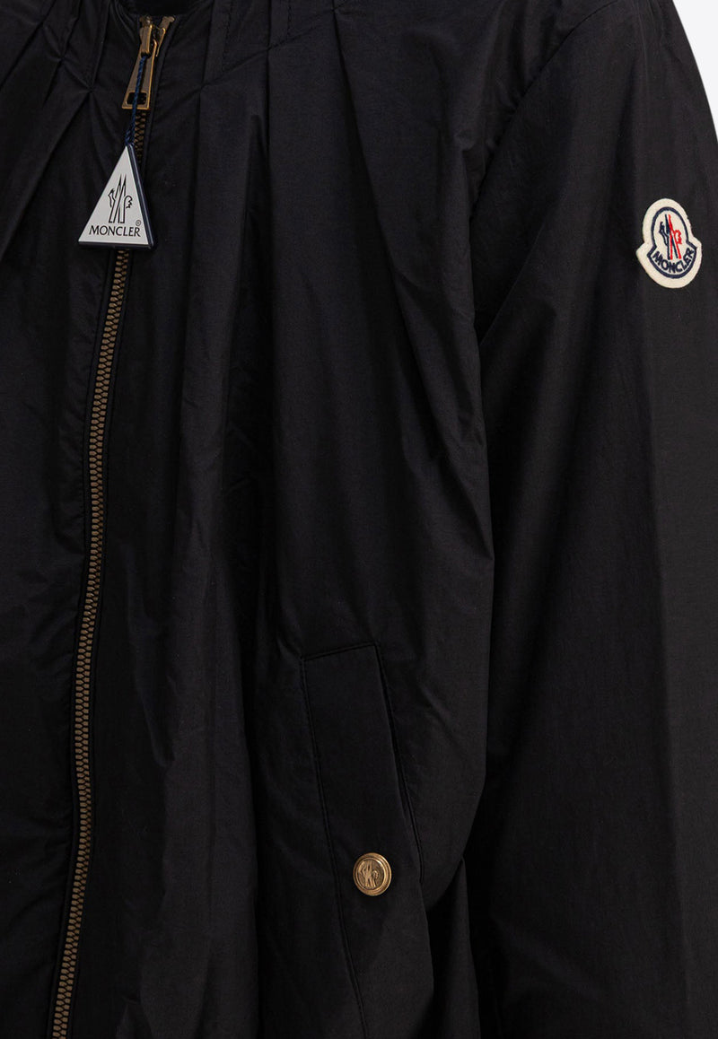 Moncler Kids Boys Zip-Up Bomber Jacket Black EVODIA1A00091-5986N999_81174