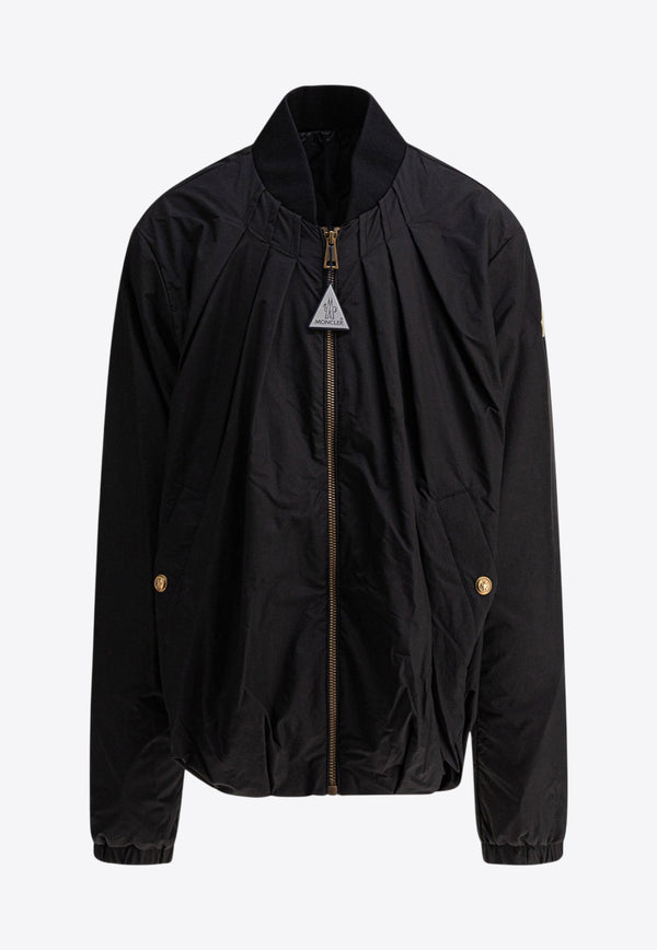 Moncler Kids Boys Zip-Up Bomber Jacket Black EVODIA1A00091-5986N999_81174