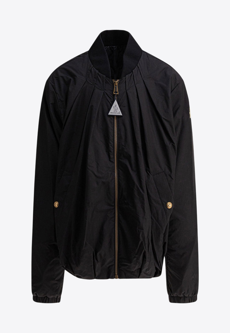 Moncler Kids Boys Zip-Up Bomber Jacket Black EVODIA1A00091-5986N999_81174