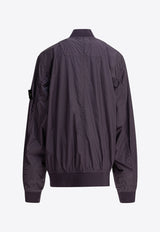 Stone Island Junior Boys Compass Patch Windbreaker Jacket Purple 4100003S0033V0026_81211