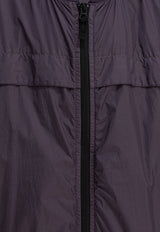 Stone Island Junior Boys Compass Patch Windbreaker Jacket Purple 4100003S0033V0026_81211