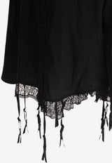 Balenciaga Lingerie Long-Sleeved Shirt Black 831656TRO371000_81366